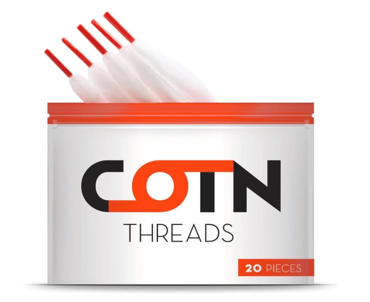 COTN Thread Cotton - 20 PCS Fast Vape Delivery Dubai Same Day