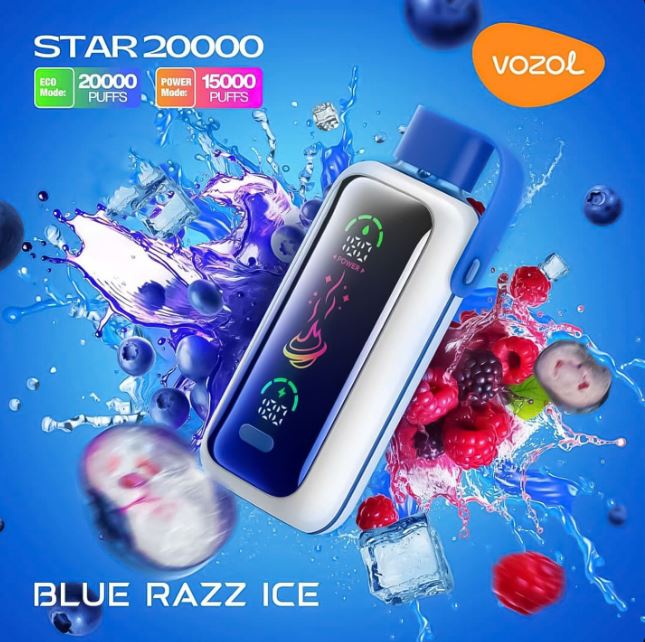 Vozol Star Rechargeable Disposable Vape (20,000 Puffs) vape offer UAE KSA