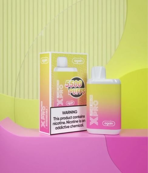 AGAIN X PRO DISPOSABLE (5500 PUFFS - 20MG) ABU DHABI DUBAI KSA