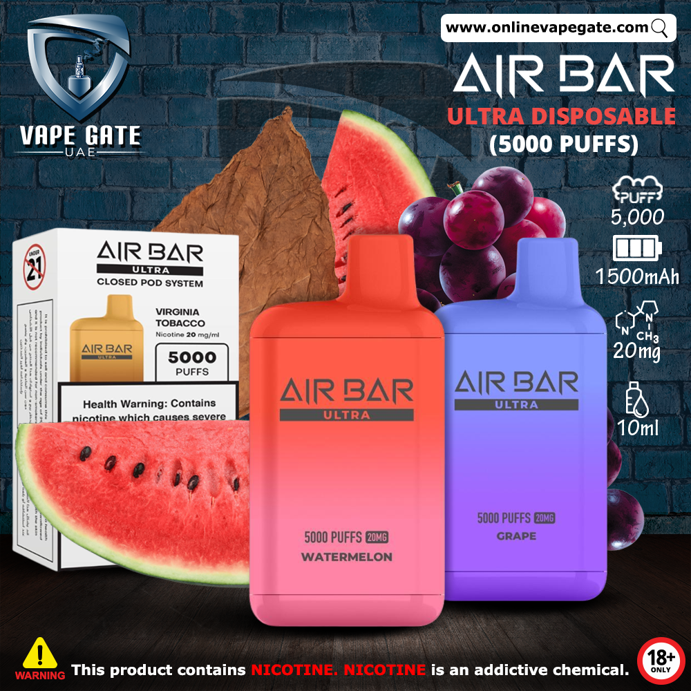 Air Bar - Ultra Disposable Vape (5000 Puffs) vape online delivery ajman ruwais