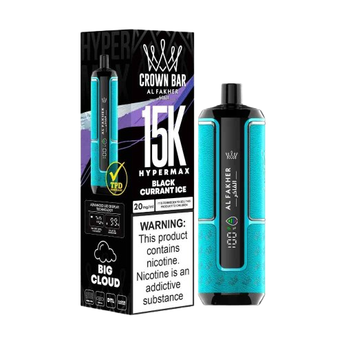 Al Fakher - Crown Bar Hypermax Disposable Vape (15,000 Puffs) vape offer online dubai  abu dhabi fujairah KSA
