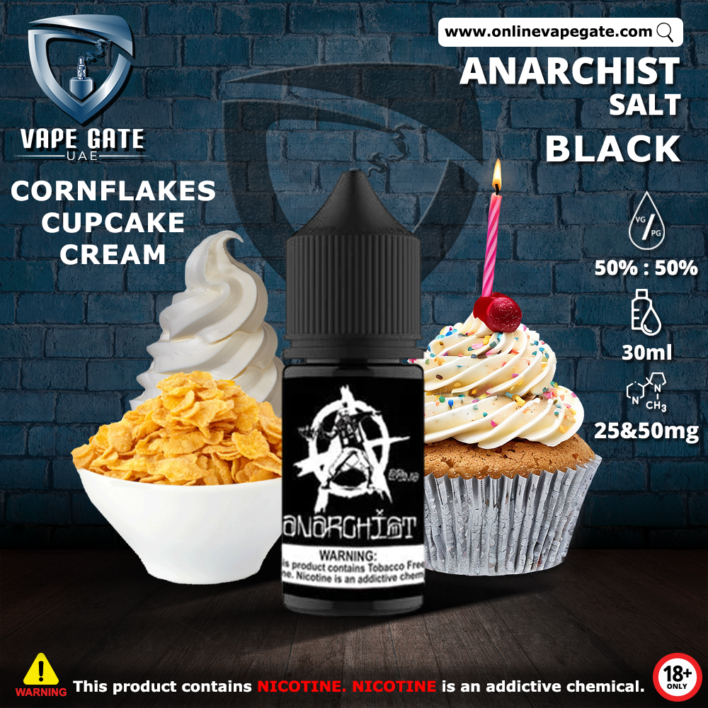 anarchist black saltnic free vape delivery in dubai