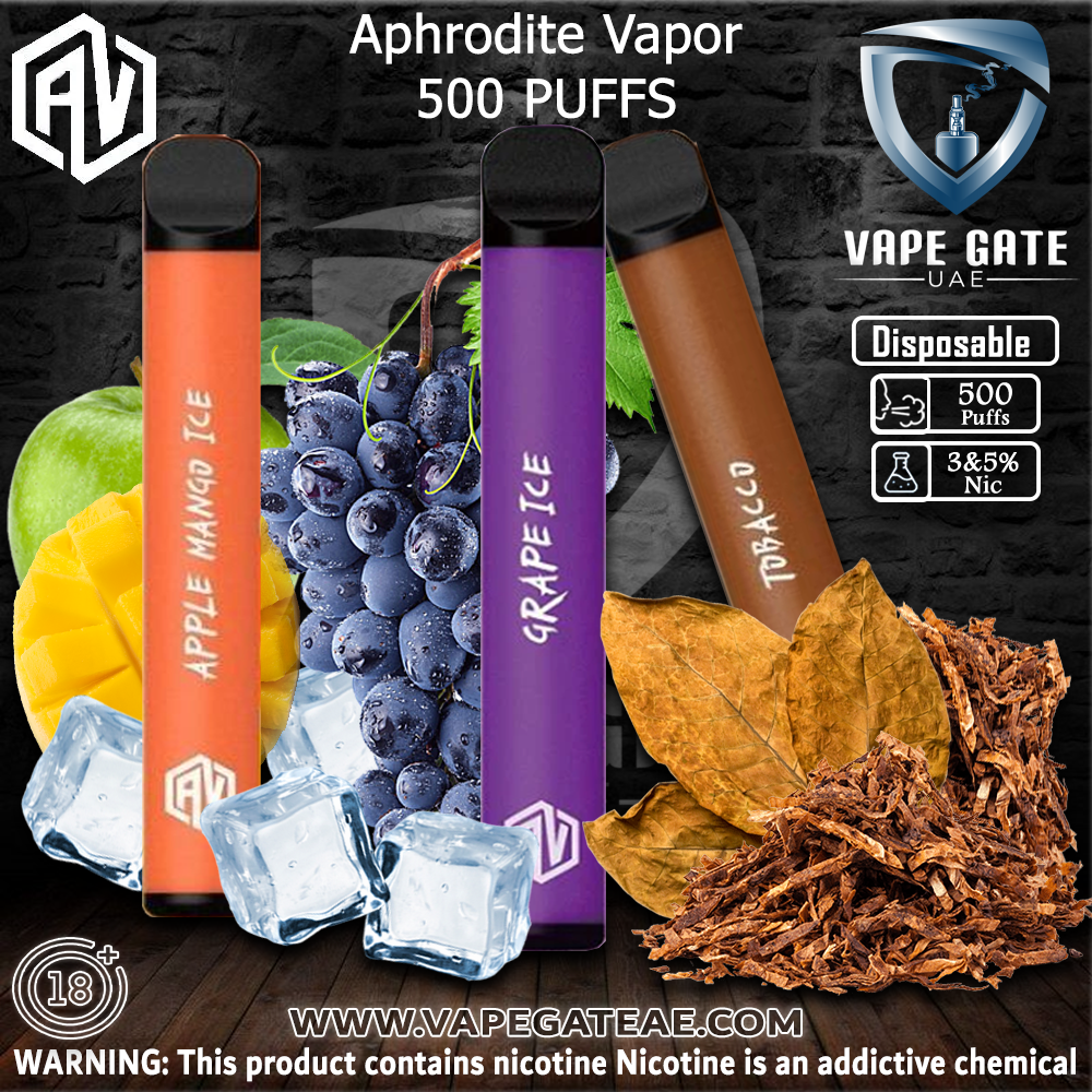 Aphrodite Vapor Disposable Pod Device (30mg) - Pods - UAE - KSA - Abu Dhabi - Dubai - RAK 1