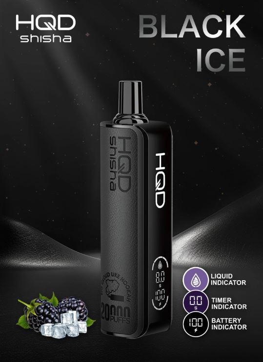 HQD Shisha Disposable Vape (20,000 PUFFS) Vape Dubai Dutyfree 2025