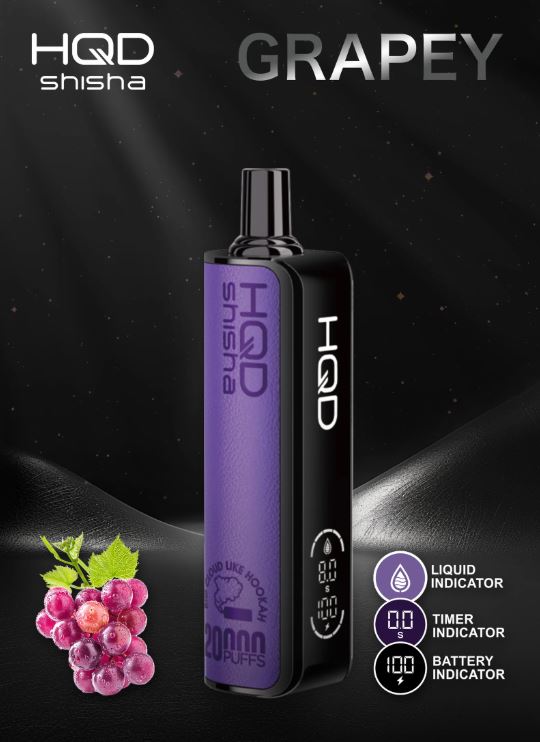 HQD Shisha Disposable Vape (20,000 PUFFS) Vape Online Sharjah