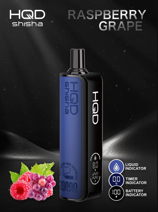 HQD Shisha Disposable Vape (20,000 PUFFS) Vape Same day Delivery Abu Dhabi