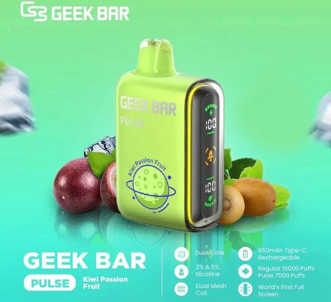 GEEK BAR PULSE DISPOSABLE VAPES (15,000 PUFFS) VAPE DUBAI ABU DHABI SHARJAH FUJAIRAH AJMAN KSA