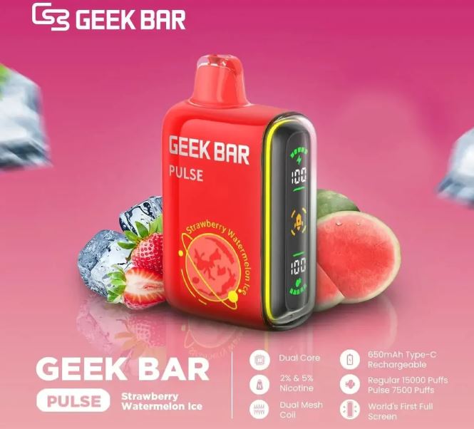 GEEK BAR PULSE DISPOSABLE VAPES (15,000 PUFFS) VAPE DELIVERY DUBAI