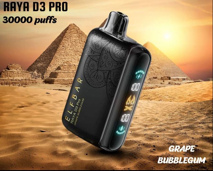 ELF Bar Raya D3 Pro Disposable Pod Device (30K Puffs) Vape online Ajman