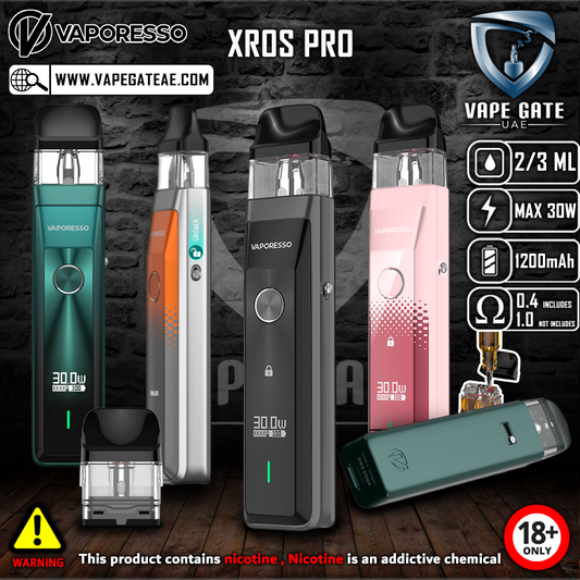 VAPORESSO XROS PRO 1200mAh POD SYSTEM vape delivery dubai