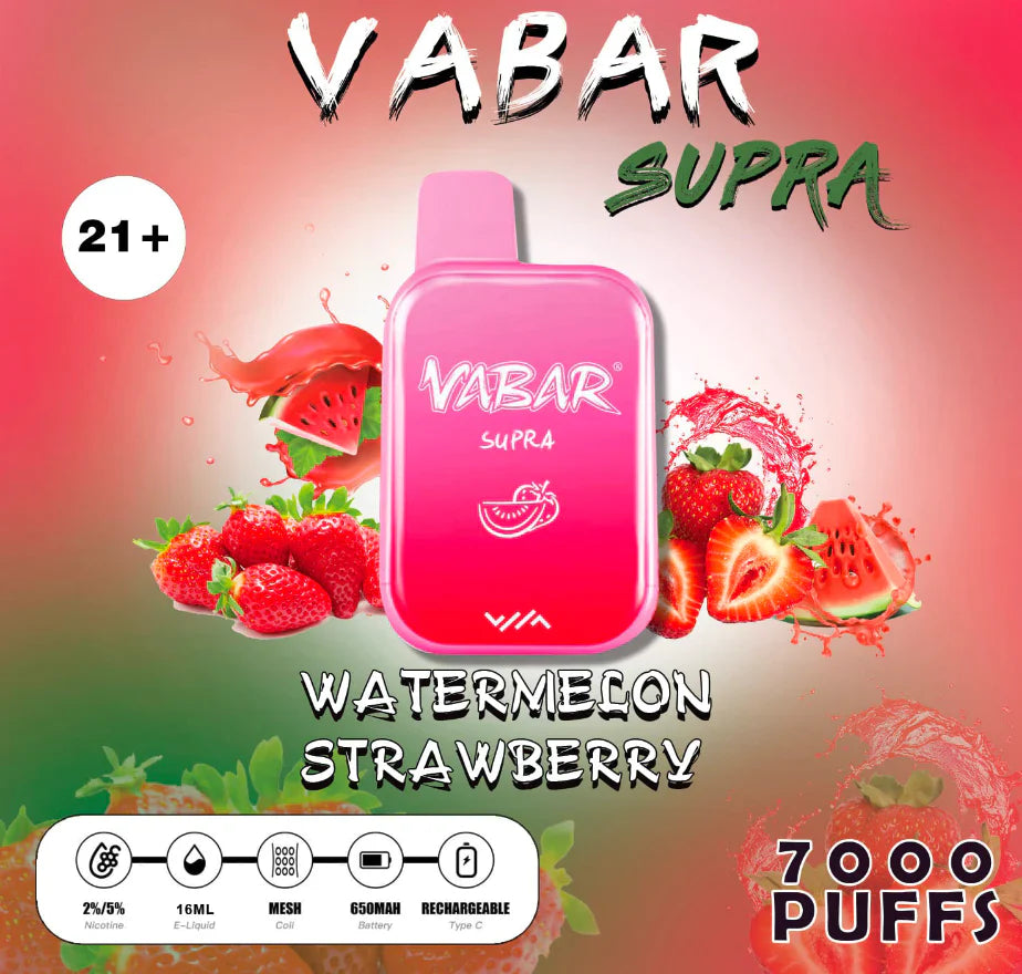 Vabar Supra Disposable Vape Device (7000 Puffs) ABU DHABI DUBAI AL AIN SHARJAH FUJAIRAH KSA