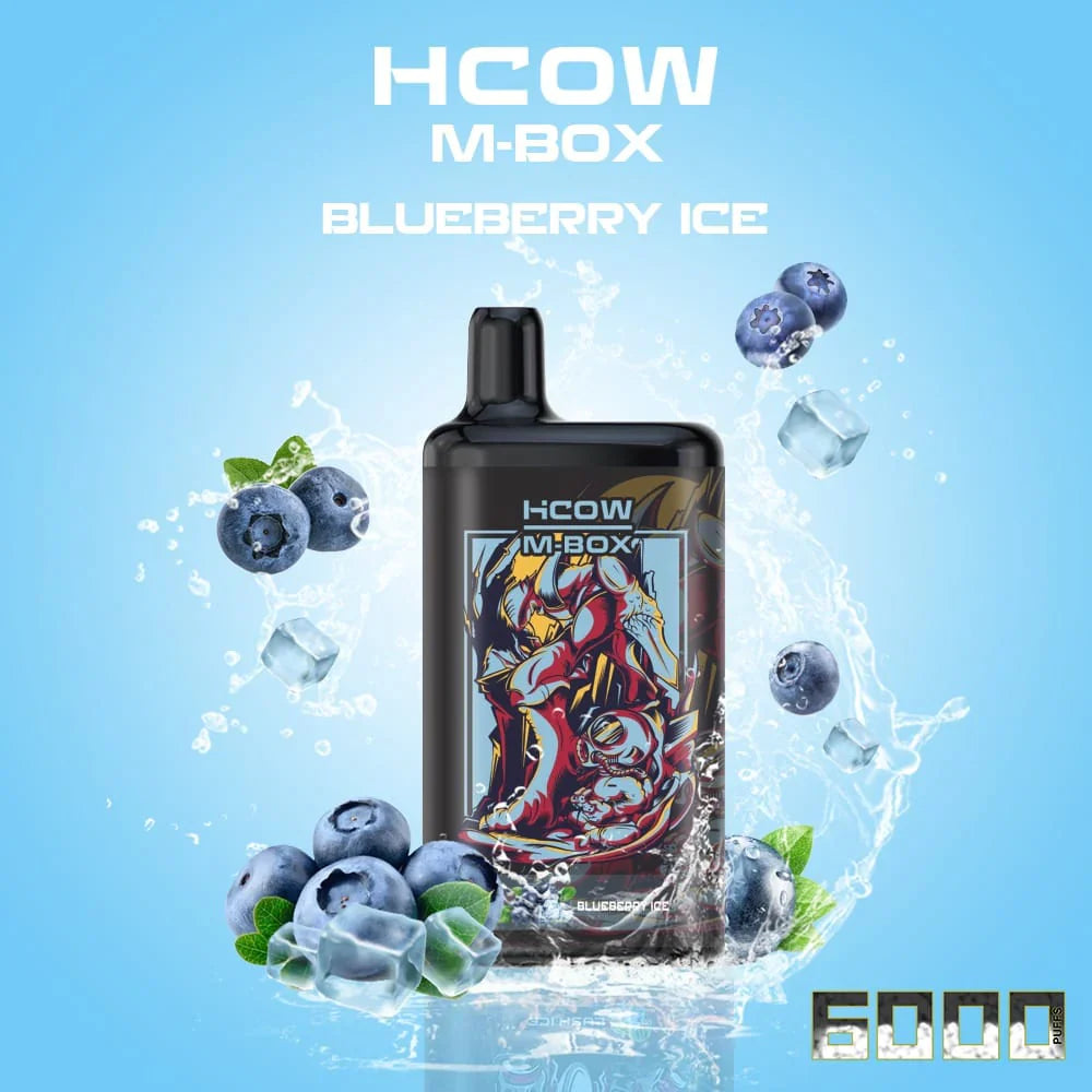 HCOW M-BOX DISPOSABLE VAPE 6000 PUFFS