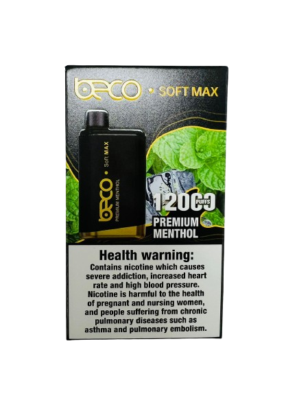 BECO SOFT MAX DISPOSABLE VAPE (12000 PUFFS) VAPE OFFER RAS AL KHAIMAH