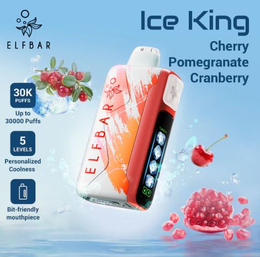 Elf Bar Ice King Disposable Pod Device (30,000 Puffs)  vape order abu dhabi 2025