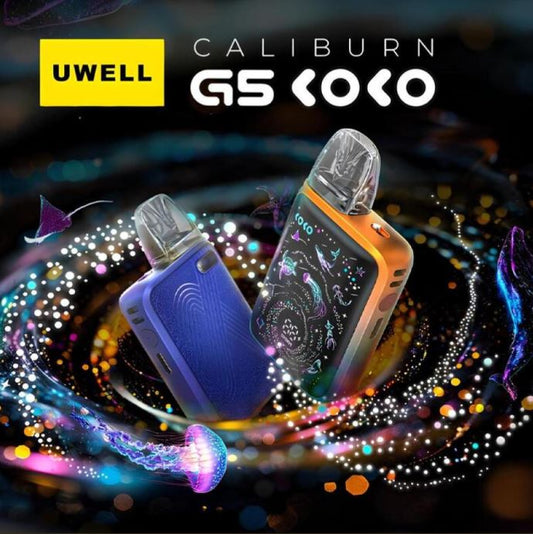 Caliburn G5 Koko Pod System Kit 1600mAh Vape Free Delivery Dubai 