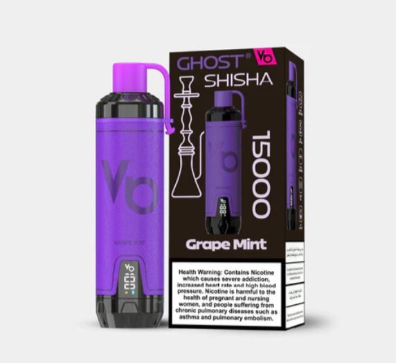 Vapes Bar Ghost Shisha Disposable Vape (15,00 PUFFS) Best Vape Shop 2025
