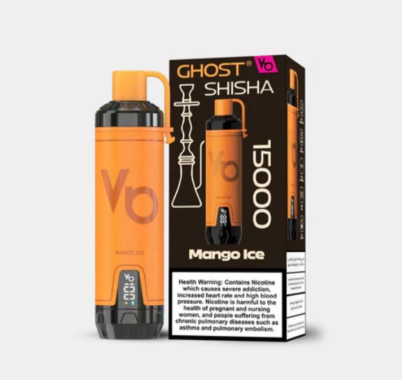 Vapes Bar Ghost Shisha Disposable Vape (15,00 PUFFS) Vape Online Offer Fujairah