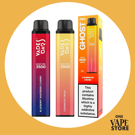 Vapes Bar Ghost Pro Disposable Vape 3500 Puffs