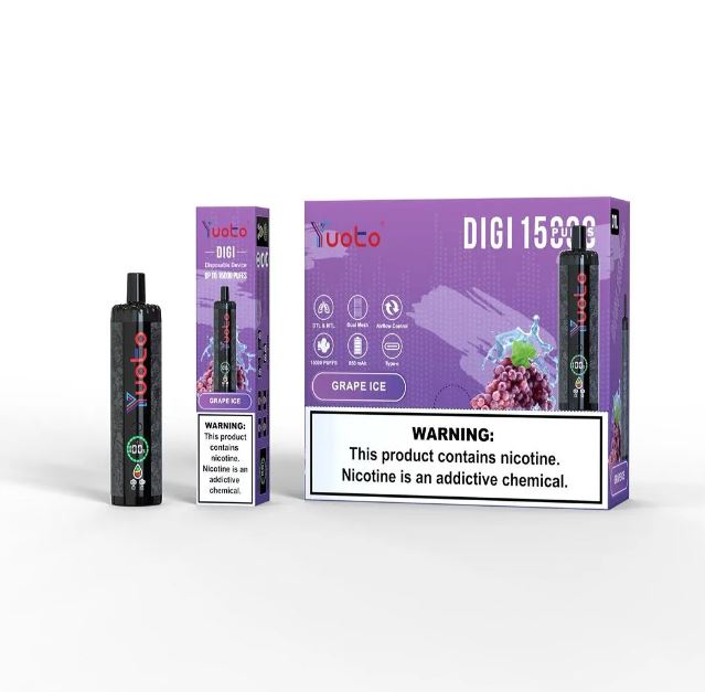 Yuoto Digi 15000 Rechargeable Disposable Vape same day delivery dubai