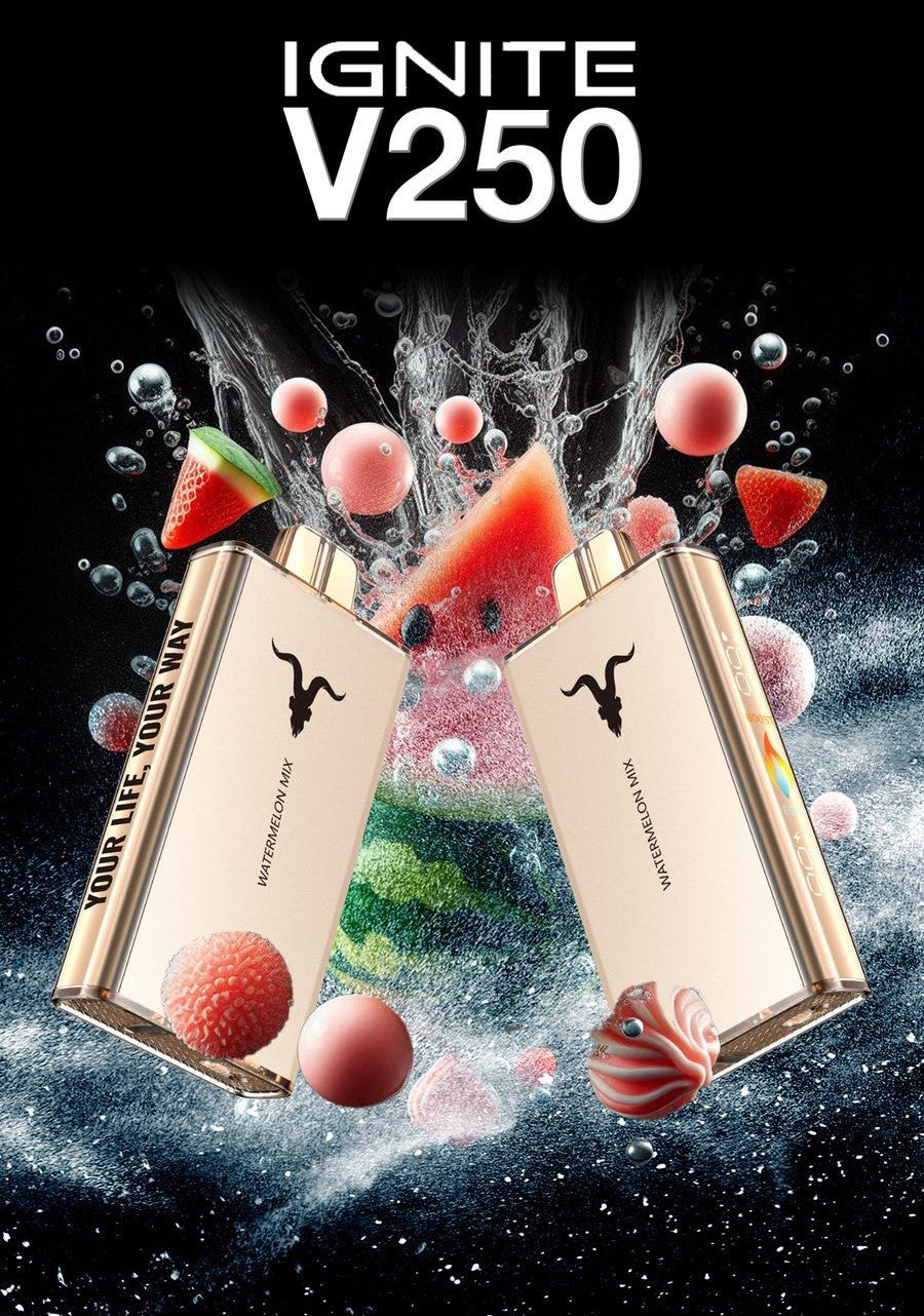 IGNITE - V250 Rechargeable Disposable Vape (25,000 Puffs) vape offer al ain 2025