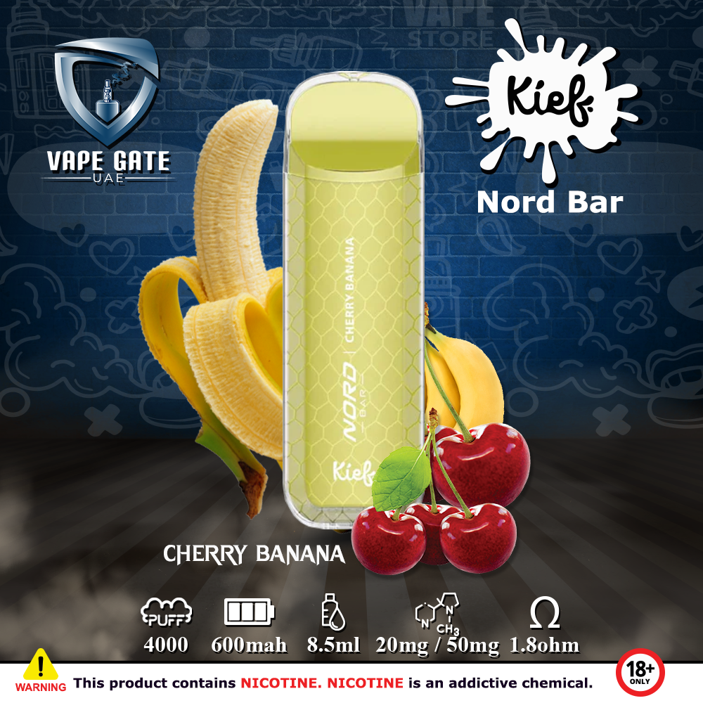 Kief Nord Bar Disposable Pods (4000 Puffs) Abudhabi DUbai KSA