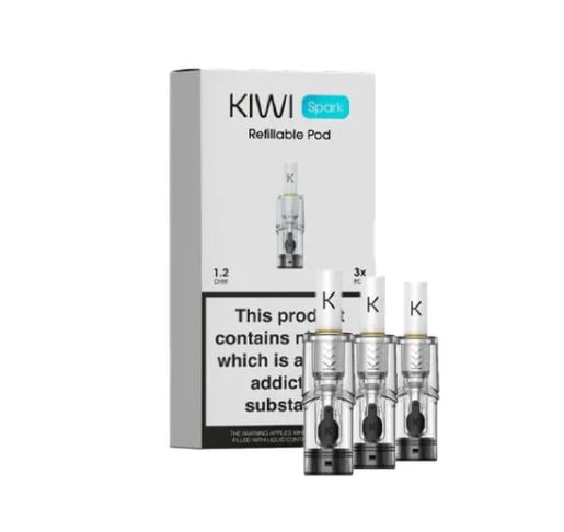 Kiwi Spark Replacement Pods (Pack of 3) Vape Dubai Delivery