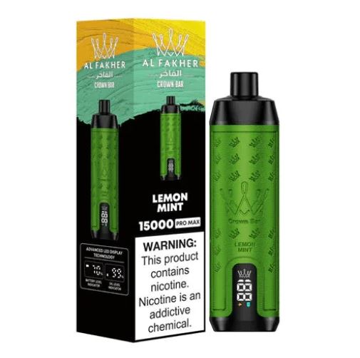 Al Fakher - Crown Bar Pro Max Disposable Vape (15,000 Puffs)