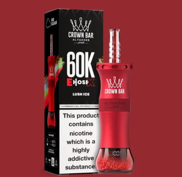 Al Fakher - E-Hose X Rechargeable Disposable Vape 60,000 Puffs Vape OFFer Fujairah
