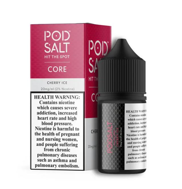 Pod Salt - Cherry Ice Saltnic vape delivery dubai