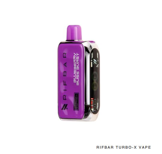 Rifbar Turbo X Rechargeable Disposable Vape (25,000 Puffs) vape duty free sharjah