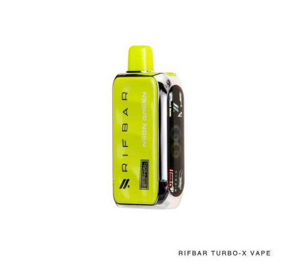 Rifbar Turbo X Rechargeable Disposable Vape (25,000 Puffs) vape offer delivery Umm al quawain