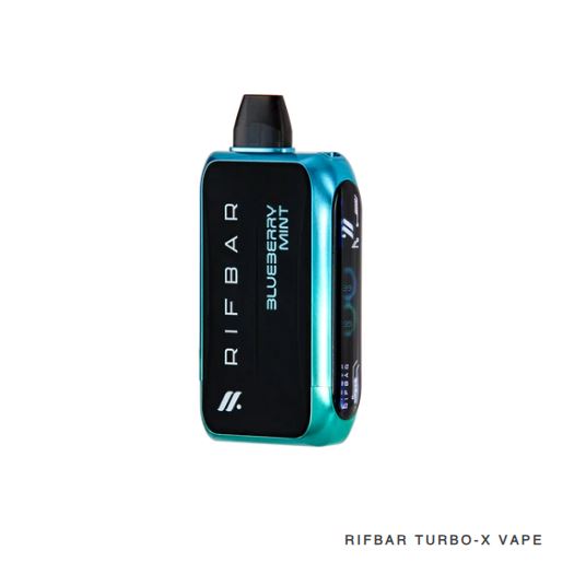 Rifbar Turbo X Rechargeable Disposable Vape (25,000 Puffs) Vape Duty Free Abu Dhabi 2025