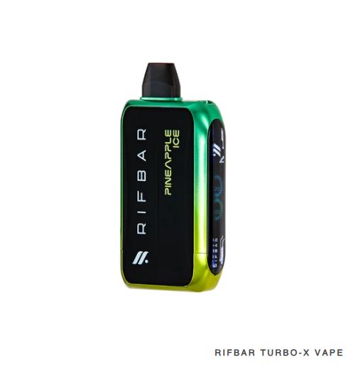 Rifbar Turbo X Rechargeable Disposable Vape (25,000 Puffs) Vape Fast Delivery Abu Dhabi
