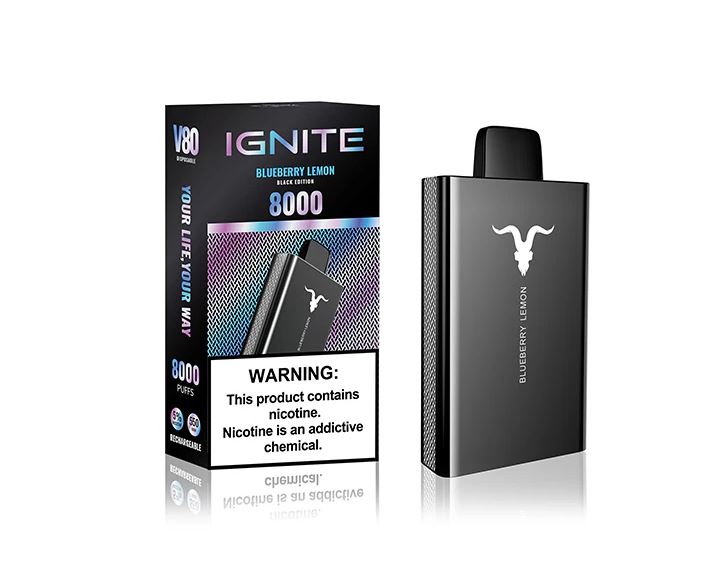 IGNITE - V80 Rechargeable Disposable Vape (8000 Puffs) vape same day delivery dubai