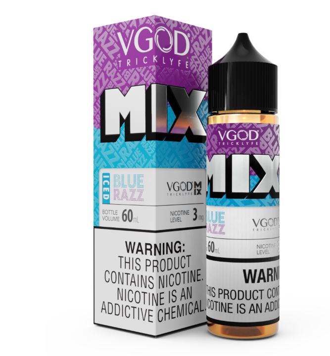 VGOD Iced Blue Razz - 60ml Buy Vape Online Dubai 