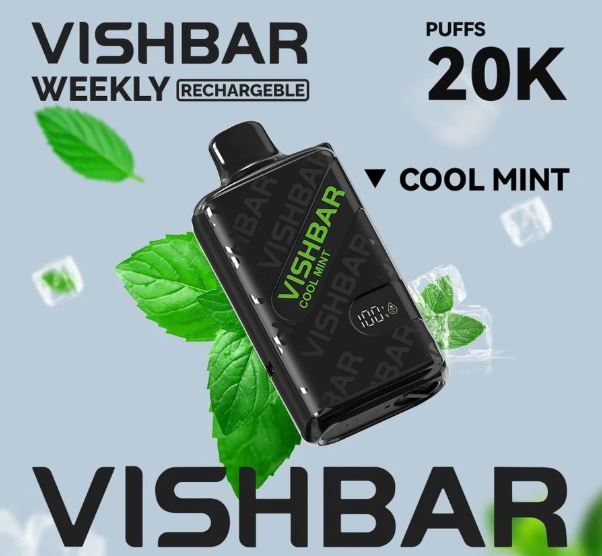 Vishbar Weekly Rechargeable Disposable Vape (20,000 Puffs) Vape Offer Ruwais