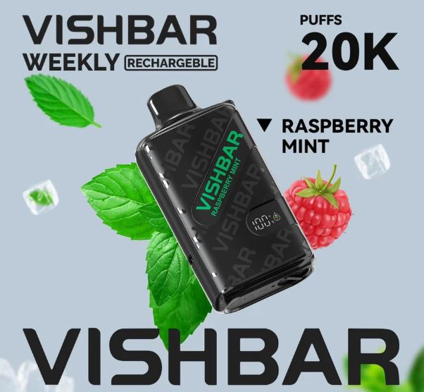 Vishbar Weekly Rechargeable Disposable Vape (20,000 Puffs) Vape Online Order Fujairah