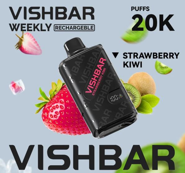 Vishbar Weekly Rechargeable Disposable Vape (20,000 Puffs)
