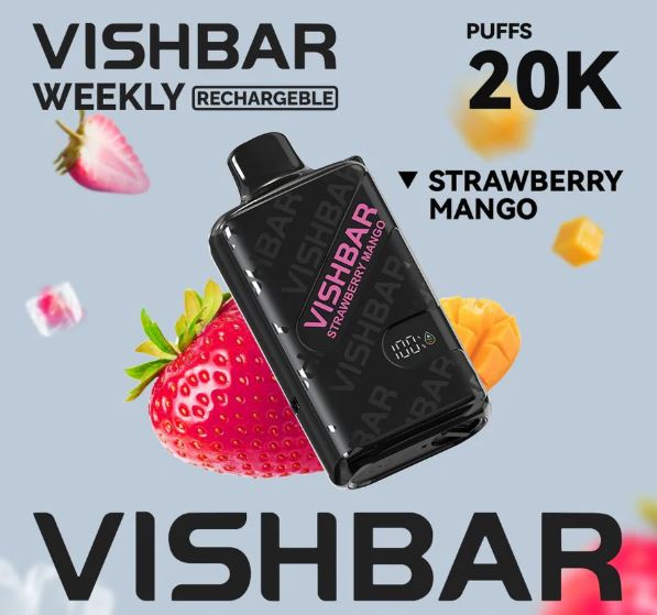 Vishbar Weekly Rechargeable Disposable Vape (20,000 Puffs) Same Day Delivery Dubai