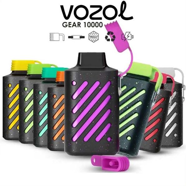 Vozol Gear Rechargeable Disposable Vape (10,000 Puffs) vape same day deliver abu dhabi