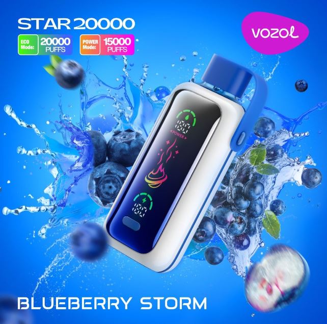 Vozol Star Rechargeable Disposable Vape (20,000 Puffs) FAST DELIVERY IN DUBAI
