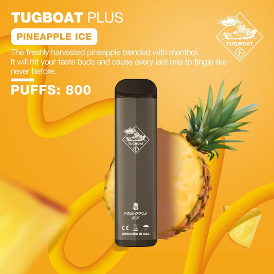 Tugboat Plus disposable vape 800 puffs