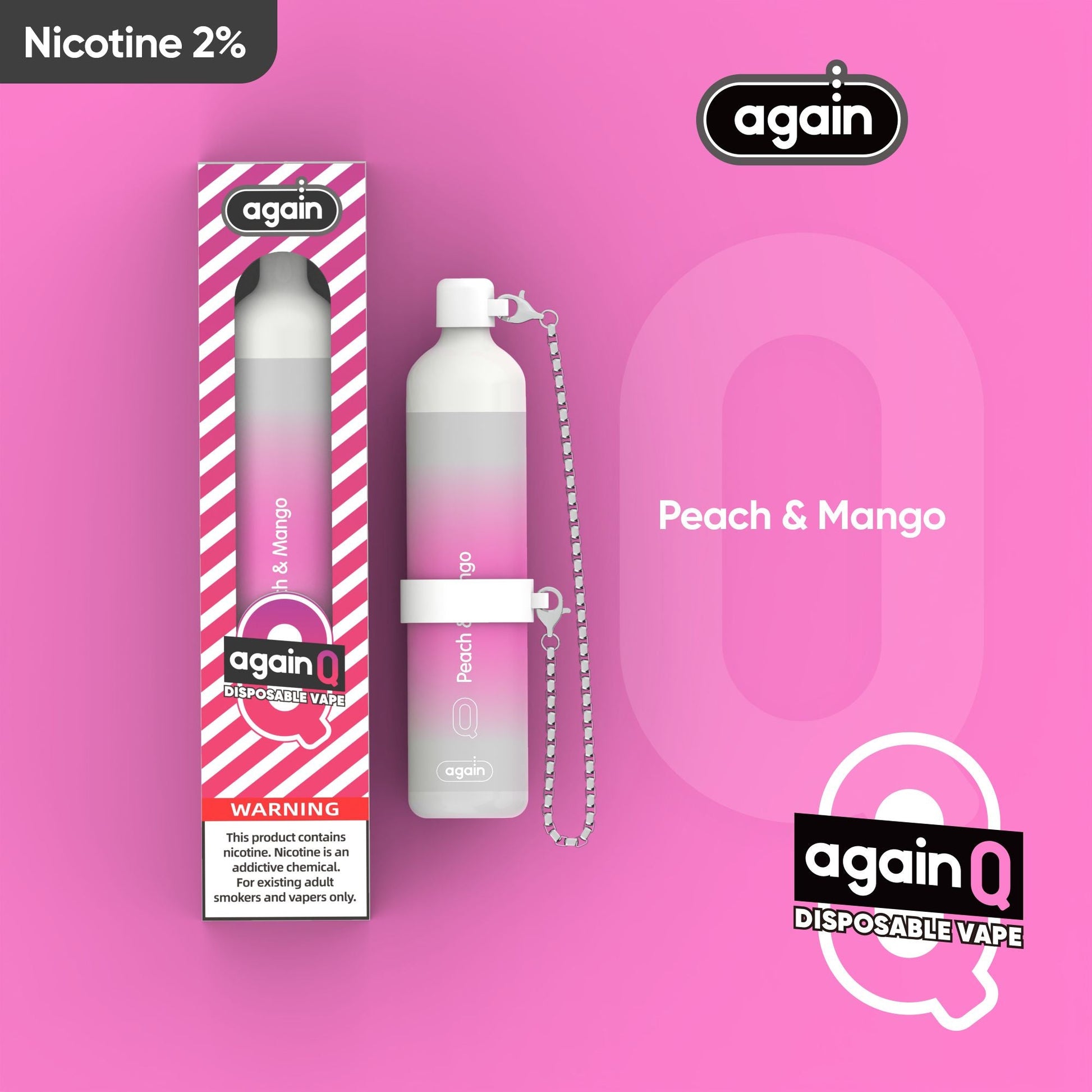 AGAIN Q DISPOSABLE DEVICE (1500 DL PUFFS 20MG) Abudhabi Dubai KSA3