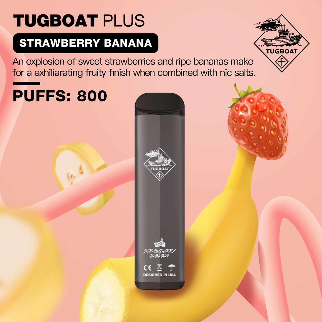 Tugboat Plus disposable vape 800 puffs