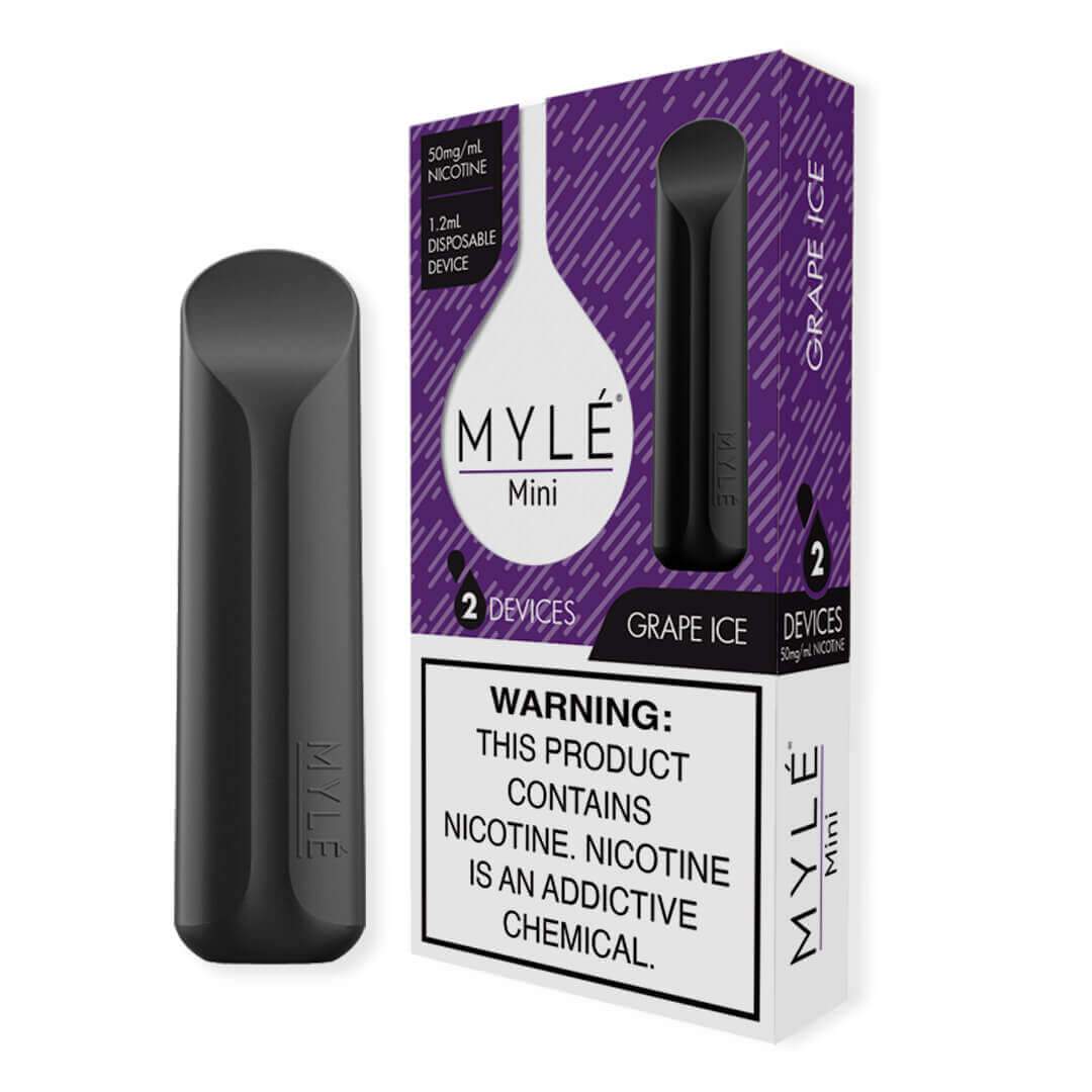 MYLE Mini Grape Ice Disposable Device Abu Dhabi, Dubai, Sharjah, Fujairah UAE, KSA Saudi Arabia