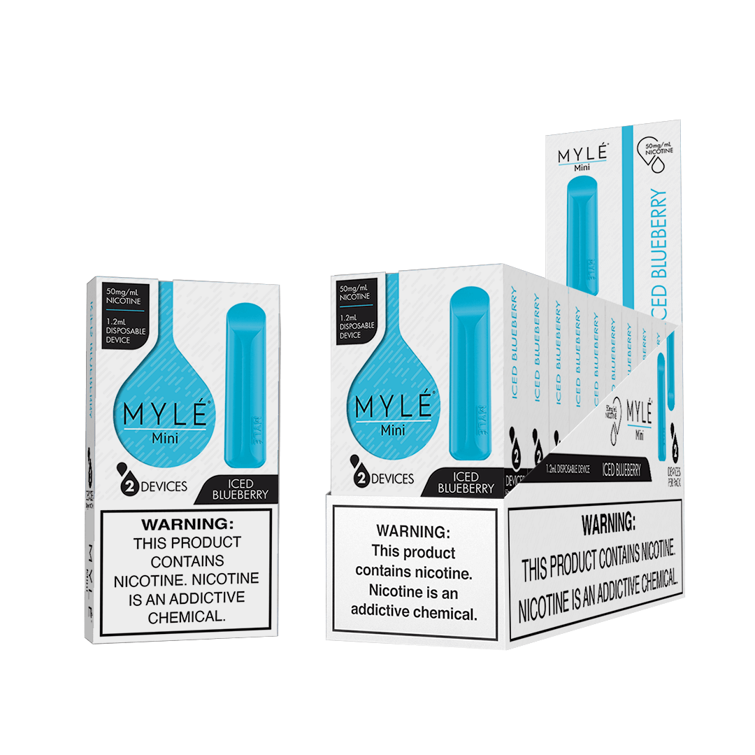 MYLE Mini Iced Blueberry Disposable Device