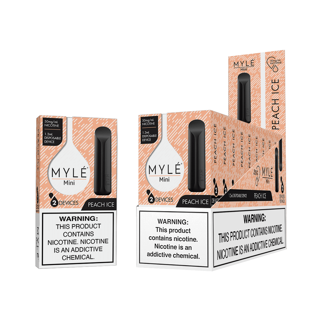 MYLE Mini Peach Ice Disposable Device