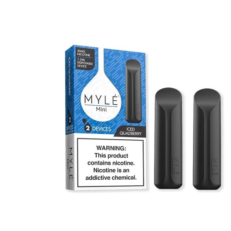 MYLE Mini Iced Quad Berry Disposable Device Abu Dhabi Dubai