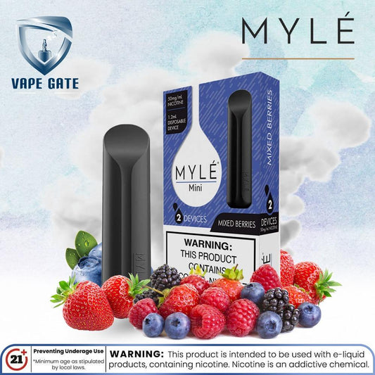 Myle Mini  mixed berries Disposable Pods Abu Dhabi Dubai Al Ain Ajman Fujairah