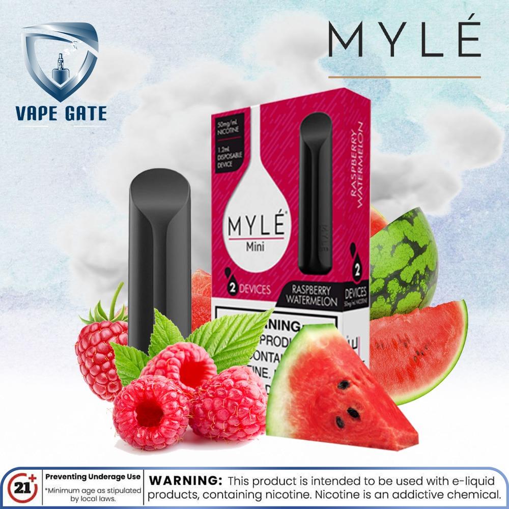 Myle Mini  Raspberry Watermelon Disposable Pods Abu Dhabi Dubai Al Ain Ajman Fujairah
